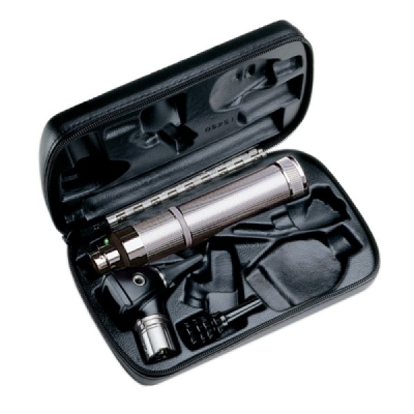 Welch Allyn Diagnostic Otoscope Set 3.5V with C-Cell Battery Handle in Hard Case (25090-BI)