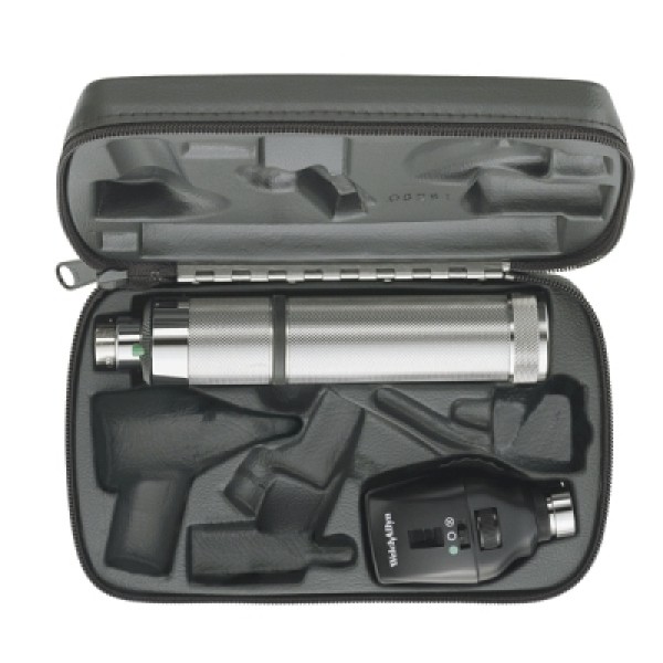 Welch Allyn Coaxial Ophthalmoscope Set with C-Cell Battery Handle (11772-BI)