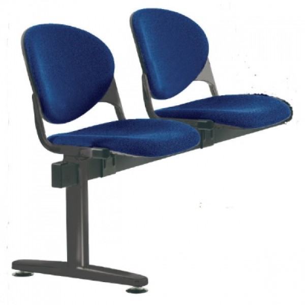 Bristol Maid Seating Prima Beam 2 (Fixed) Seats Vinyl (5PF332/V)