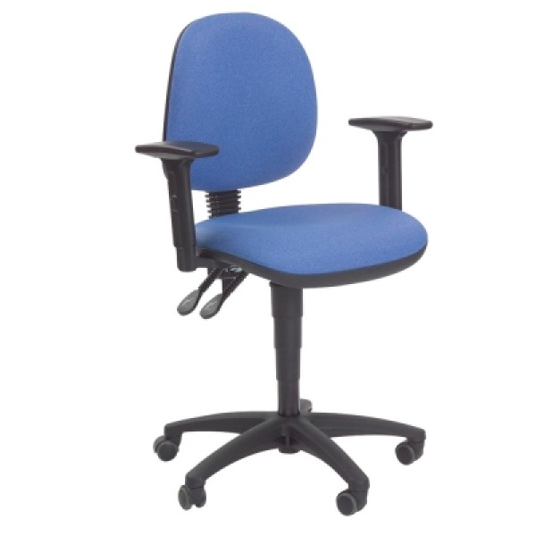 Puffin Administration Chair Medium Backrest Adjustable Armrests (CA3085)