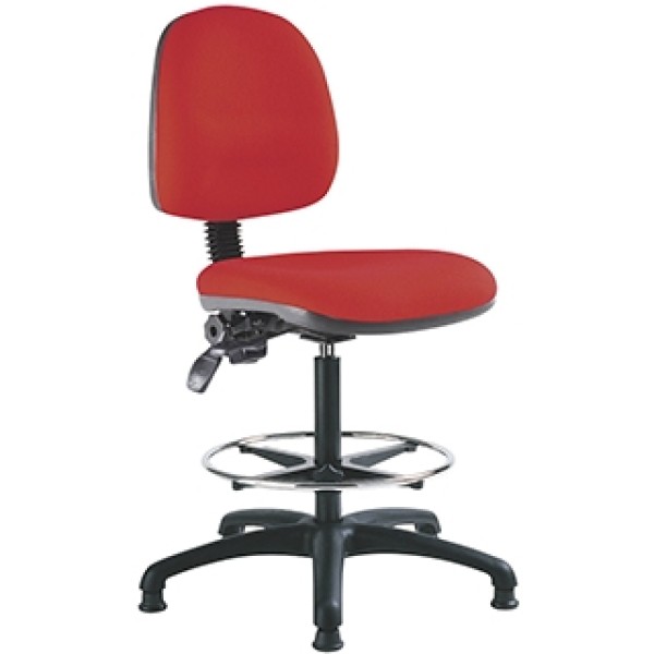 Bristol Maid Chair Office High Back Draughtsmand (120Kg) Fabric (5260D/F)