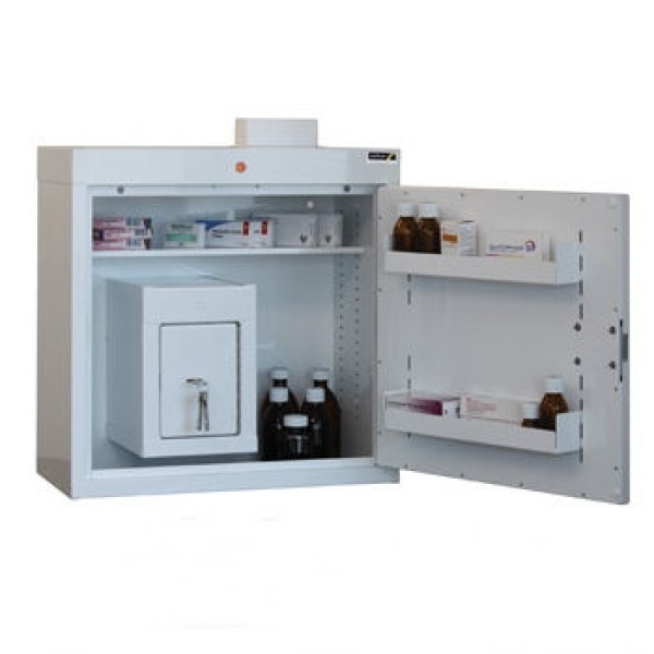 Sunflower Outer Cabinet 66cmx60cmx30cm with Controlled Drug Inner Cabinet 30cmx21cmx27cm (Sun-MCDC321)