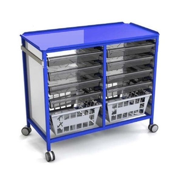 Freeway Double Vari-Cart System Storage Trolley 920mm High (FW3200-6)