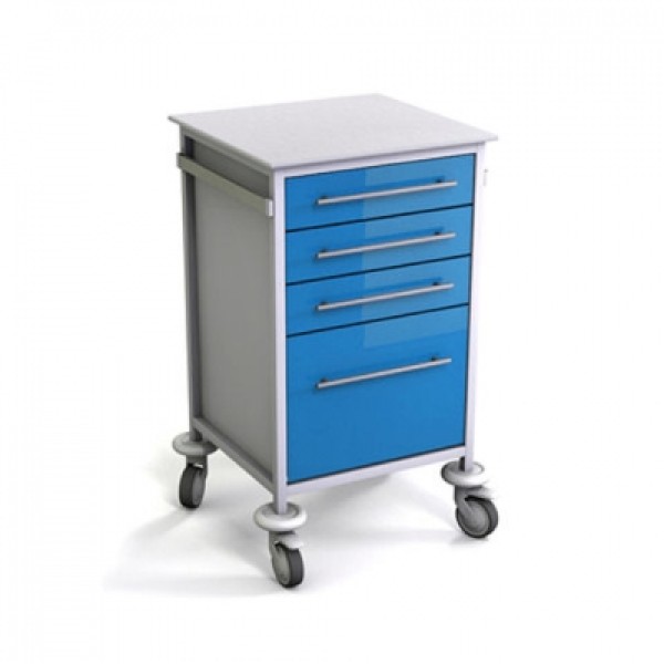 Freeway Vari-Pro 6 Slimline Trolley With Trespa Work Surface 520mm High