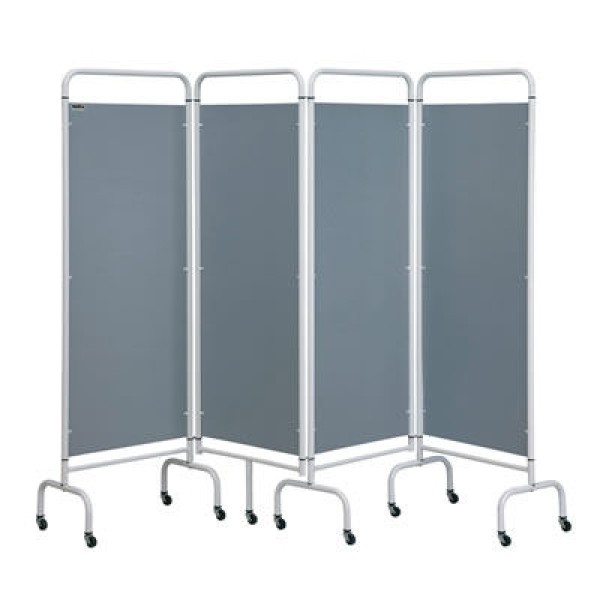 Sunflower Four Panel Screen Silver (Sun-MFS4SIL)