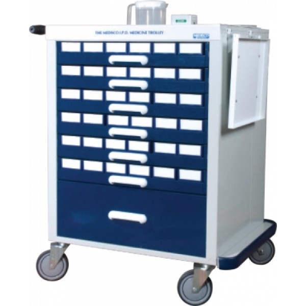 Medisco IPD Medicine Trolley - 36 Patient Bin (IPD936)