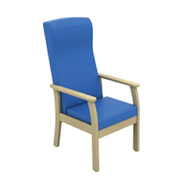 Sunflower Atlas Patient High-Back Arm Chair With Anti-bacterial Vinyl Upholstery (Sun-CHA51VYL)