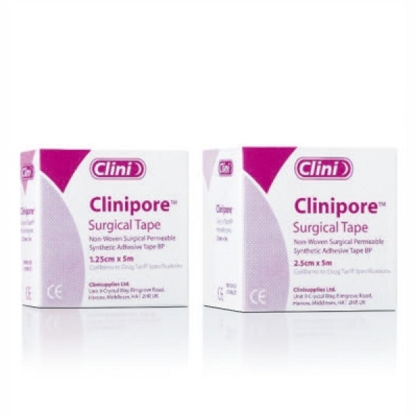 Clinipore Surgical Tape 2.5cm x 5m Roll