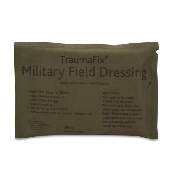 Reliance TraumaFix Military Dressing Sterile 10cm x 19cm (RL1964)