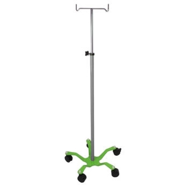 Freeway Infusion Pump Stand Two Hooks - Stainless Steel (FW8004)