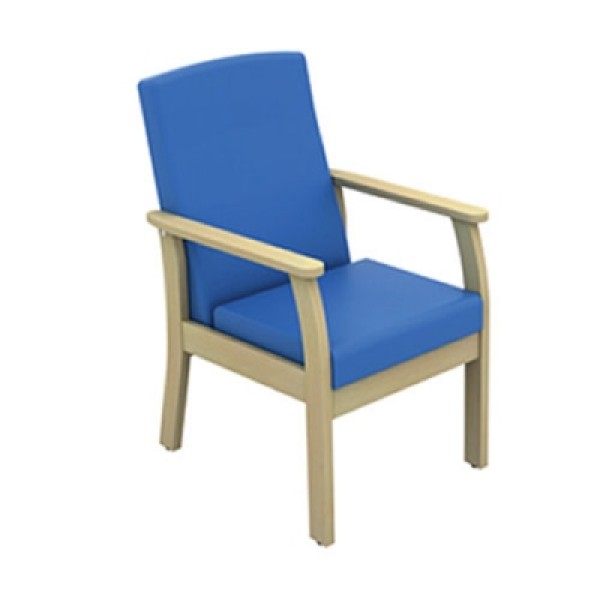 Sunflower Atlas Patient Low-Back Arm Chair With Anti-bacterial Vinyl Upholstery (Sun-CHA49VYL)