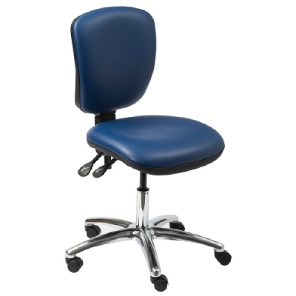 Skye Nurses Station Chair Medium Back Fixed Armrests (CA3125)