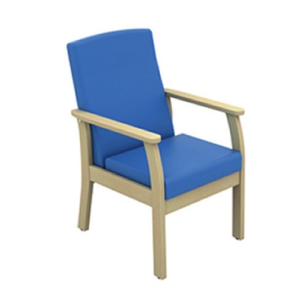 Sunflower Atlas Patient Mid-Back Arm Chair With Anti-bacterial Vinyl Upholstery (Sun-CHA50VYL)