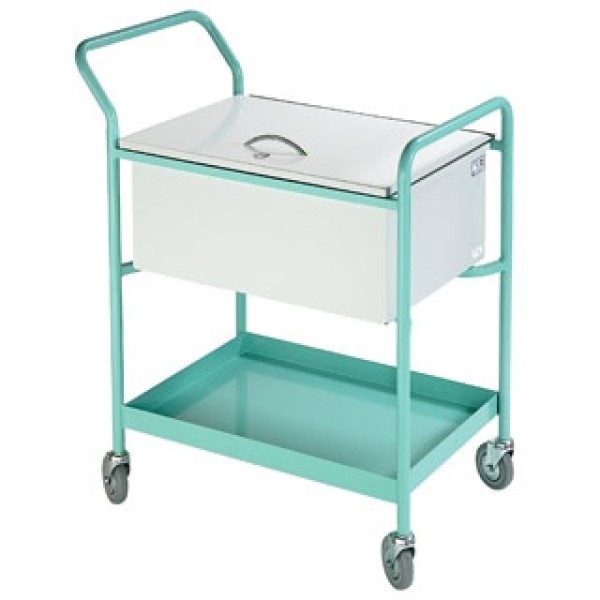 Bristol Maid Medical Records Transfer Trolleys - Single Box - Locking (MR140)