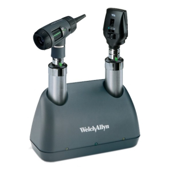 Welch Allyn Prestige Desk Set wtih 2 Lithium Handles (71824-MS)