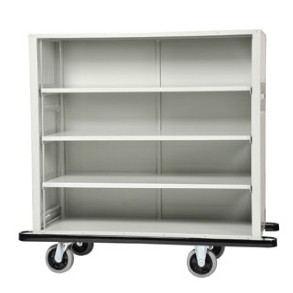 Bristol Maid Linen Trolley 1100 Litre - Large, Recessed Handles, Tow Bar & Fold Back Doors (WT48FBDTBAR)