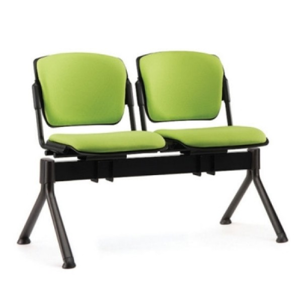 Cava Beam Reception Seating - Free Standing - 2 Upholstered Seats (CA3717)