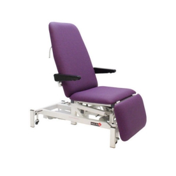 Medi-Plinth Podiatry Chair With Single Leg (Electric Tilting) (BAC04TE)