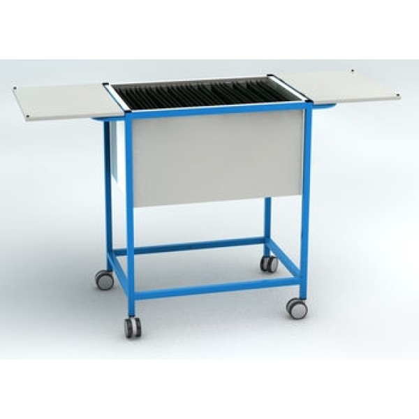 Freeway Intermediate Notes Trolley 900mm WIde With Lockable Lid (FW3955)