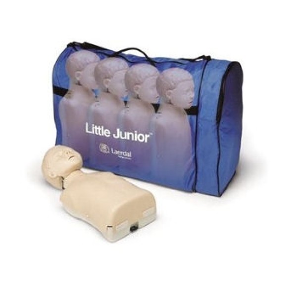 Laerdal Little Junior Manikin and Carry Case Light Skin (Pack of 4) (18002250)