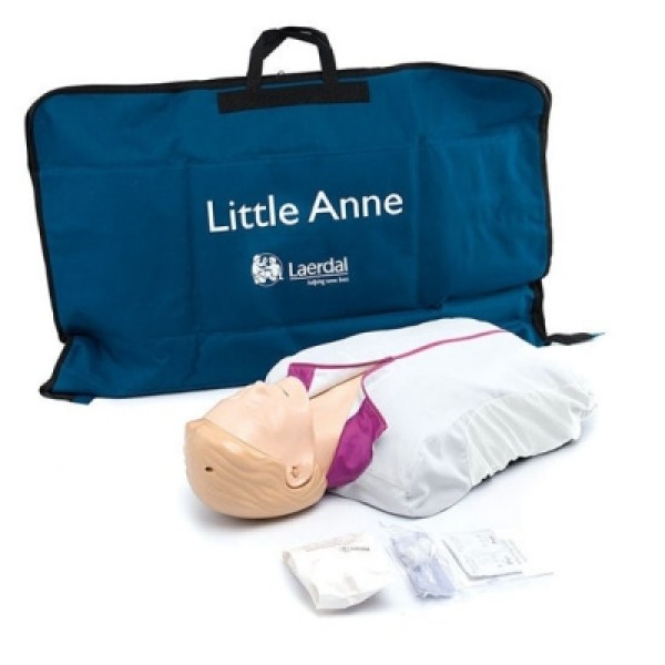 Laerdal CPR Training Little Anne With Softpack - Light Skin (120-01050)