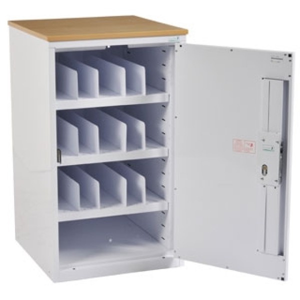 Bristol Maid Drug & Medicine Cupboard - 510 x 536 x 867mm - Single Door - Right Hinged - Shelves/Dividers (BU45)