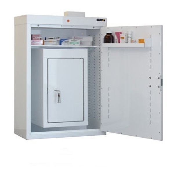 Sunflower Outer Cabinet 91cmx60cmx30cm with Controlled Drug Inner Cabinet 55cmx34cmx27cm (Sun-MCDC723)