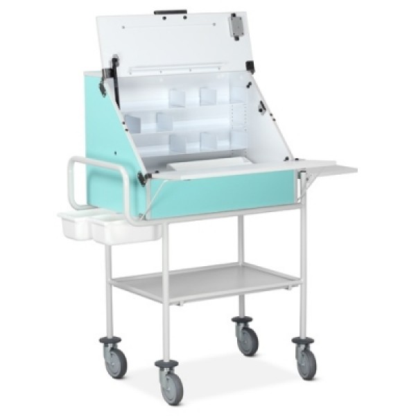 Bristol Maid Wooden High Capacity Dispensing Trolley with Electronic Lock - Large (MT230CL)