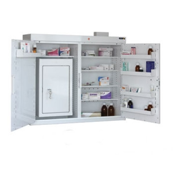 Sunflower Outer Cabinet 91cmx100cmx30cm with Controlled Drug Inner Cabinet 55cmx34cmx27cm (Sun-MCDC923)