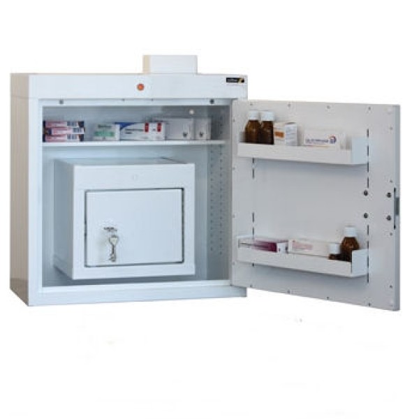 Sunflower Outer Cabinet 60cmx60cmx30cm with Controlled Drug Inner Cabinet 30cmx34cmx27cm (Sun-MCDC322)