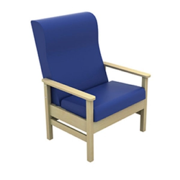 Sunflower Atlas High Back 40st Bariatric Arm Chair Anti-bacterial Vinyl Upholstery (CHA55VYL)