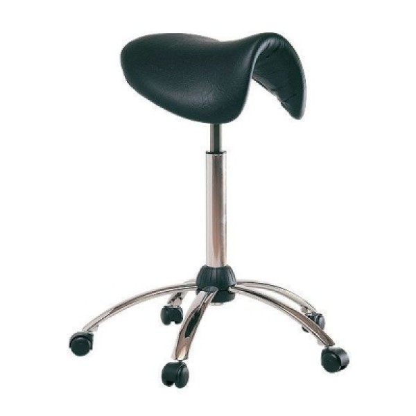 Select Pony Stool with Height and Tilt Adjustable Back Rest and Multifunction Arm Rest (AWS-5664)