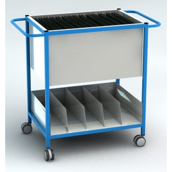 Freeway Intermediate Notes Trolley 900mm WIde With Lower Tray (FW3956)