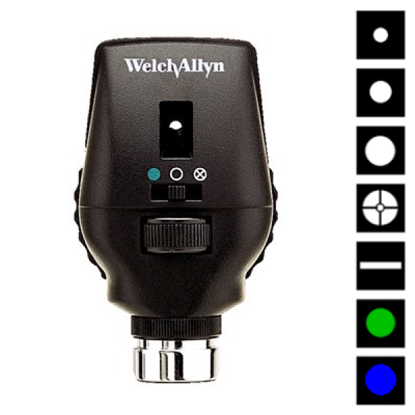 Welch Allyn Coaxial Ophthalmoscope Head 3.5V (11720)