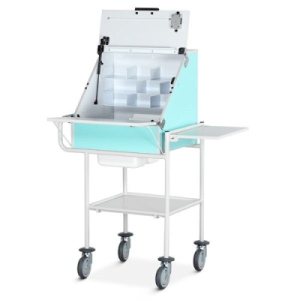 Bristol Maid Wooden High Capacity Dispensing Trolley with Electronic Lock - Medium (MT220CL)