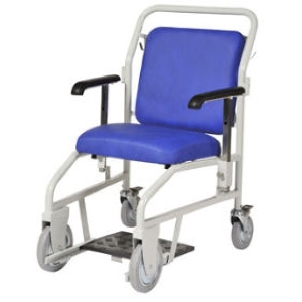 Bristol Maid Rear Steer Portering Chair - Nesting - Sliding Foot (G200RSV)