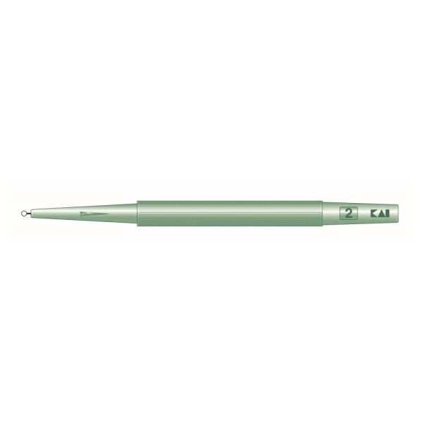 KAI 2.0mm Diameter Single Use Curette (Pack of 20) (MK402)