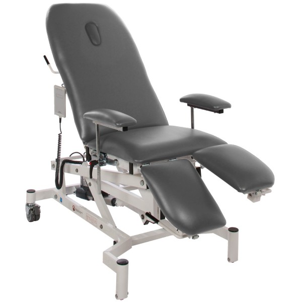 Doherty Variable Height Treatment Chair with Breathing Hole Slate (CHE04/BH/SLATE/1)