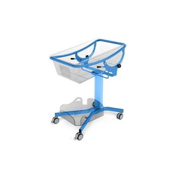 Sidhil Lullaby Adjustable Height Crib - Blue (CRIB/1/BLUE)