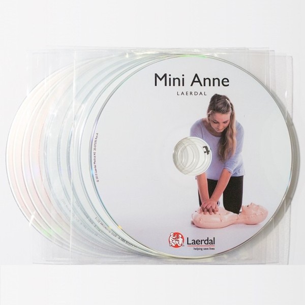 Laerdal Educational DVD For Mini Anne Plus (Pack of 10) (106-10403)