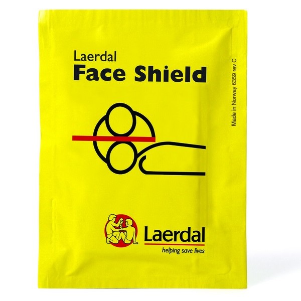 Laerdal Face Shield CPR Barrier (Pack of 50) (46000003)