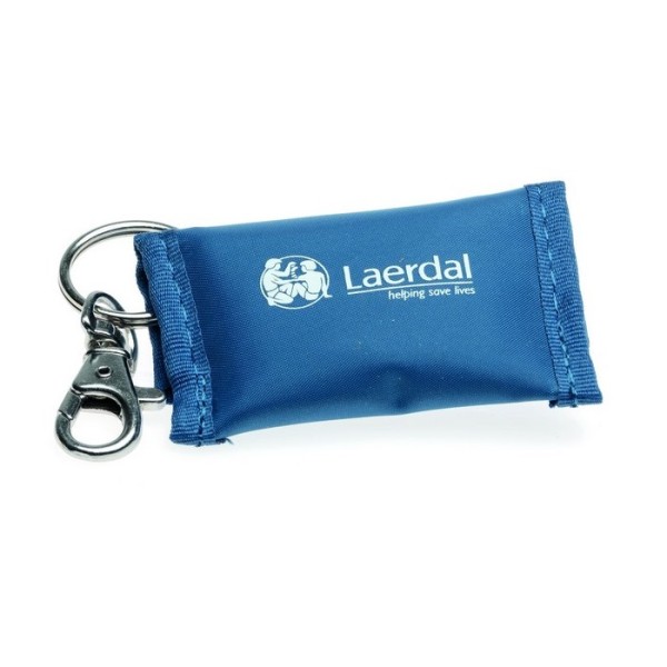 Laerdal Keyring With Face Shield Blue (Pack of 25) (460016)