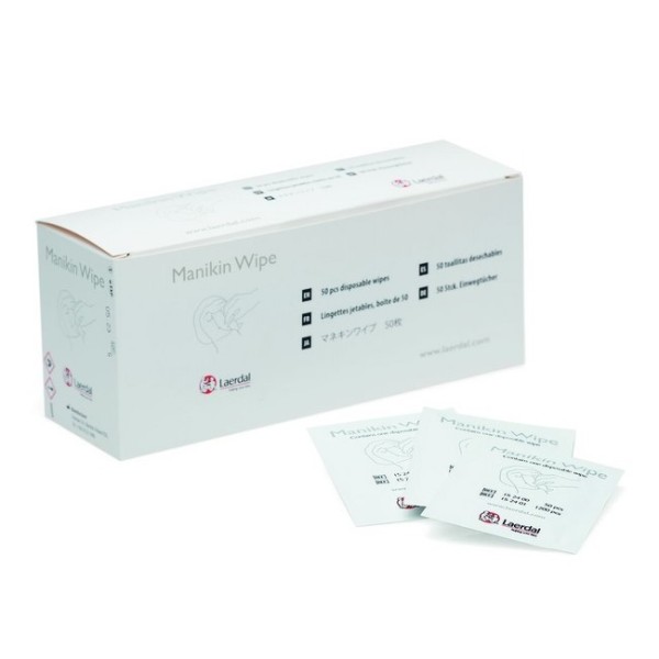 Laerdal Manikin Wipes (Pack of 50) (152400)