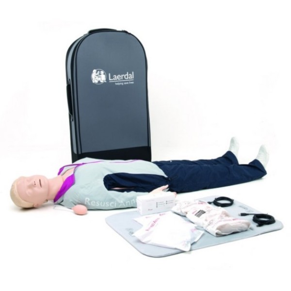 Laerdal Resusci Anne QCPR Full Body with Trolley Bag (171-01260)