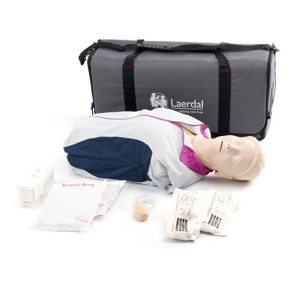 Laerdal Resusci Anne First Aid Torso with Carry Bag (170-00150)