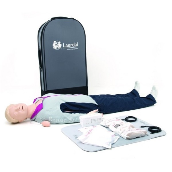 Laerdal Resusci Anne QCPR AED Full Body with Trolley Bag (173-01260)