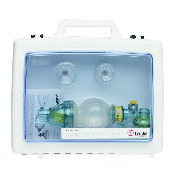 Laerdal Silicone Resuscitator Preterm Complete in Display Case (85005533)