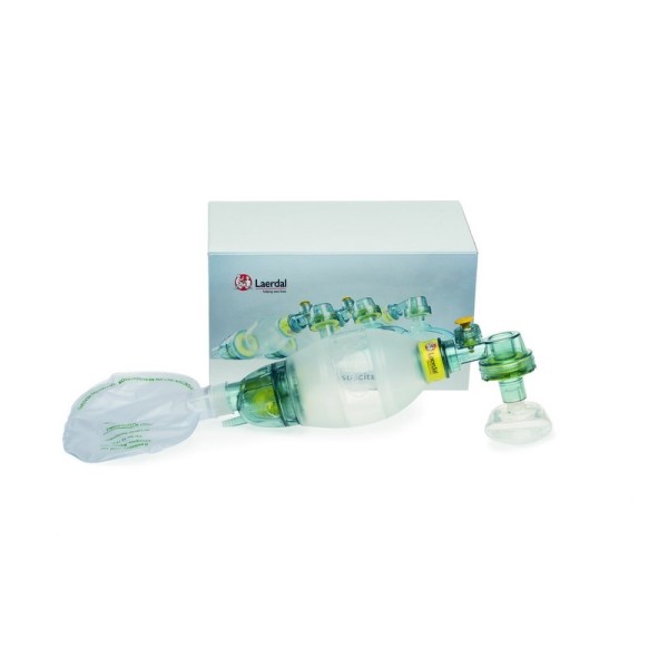 Laerdal Silicone Resuscitator Standard Term-Baby with Infant Mask 0/1 (86005633)