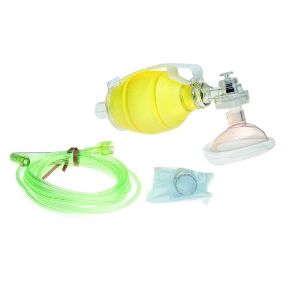 Laerdal The Resuscitator Child with Mask #3 (Pack of 12) (845221)