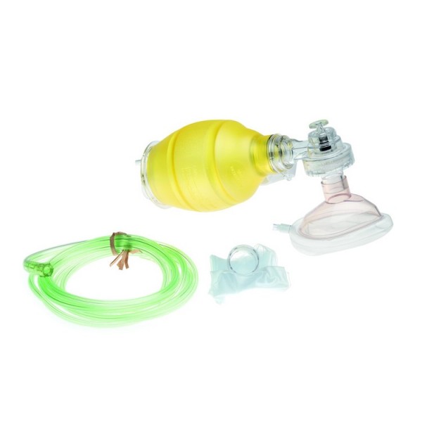 Laerdal The Resuscitator Child with Mask #3 & Inflation Port (Pack of 12) (845252)